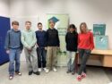 KGL-Medienscouts mit Kriminalhauptkommissarin Kleppe